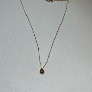 Gorjana Compass Birthstone Necklace